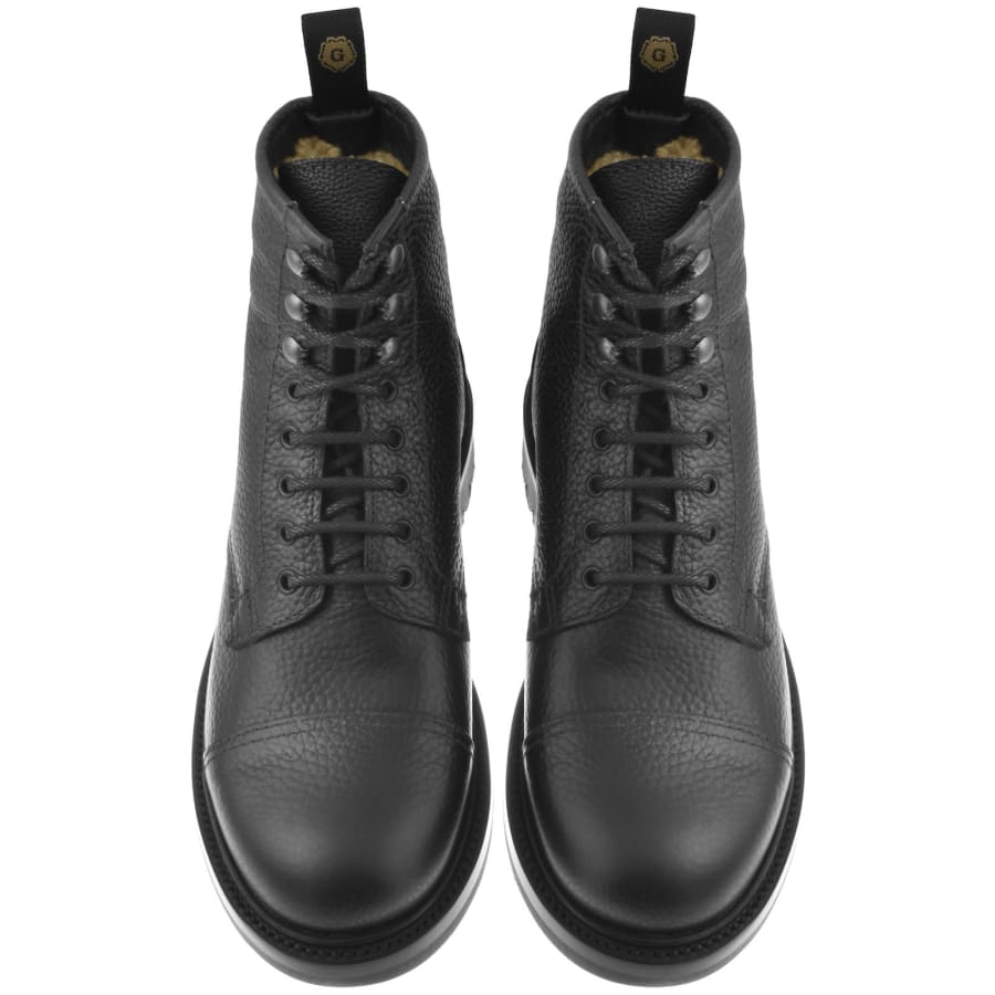 Belstaff X Grenson Service Boots Black